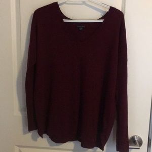 Maroon American Eagle Sweater